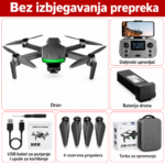 S155 Pro Max – Profesionalni 5G GPS dron s 8K HD kamerom za snimanje iz zraka, 3-osnim gimbalom i nosivošću do 500 g - Slika 3